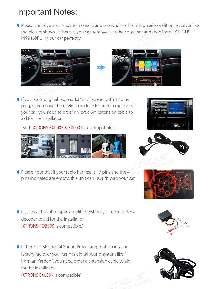 XTRONS " Android 9,0 автомобильный стерео плеер для BMW E46 M3 седан купе Touring Rover 75 MG ZT Plug& Play дизайн gps радио без DVD