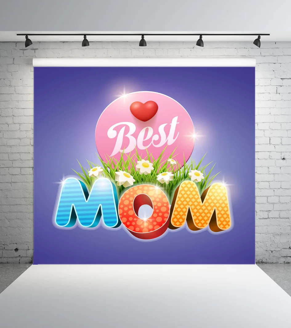 

SHANNY 10x10ft Mother's day theme Photography Backdrops Vinyl Custom Background Studio Prop EM-30