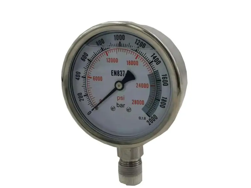 Бесплатная доставка Модель: WS-EN200 6-дюймовый Диаметр 0-200 МПа нижний соединенный с