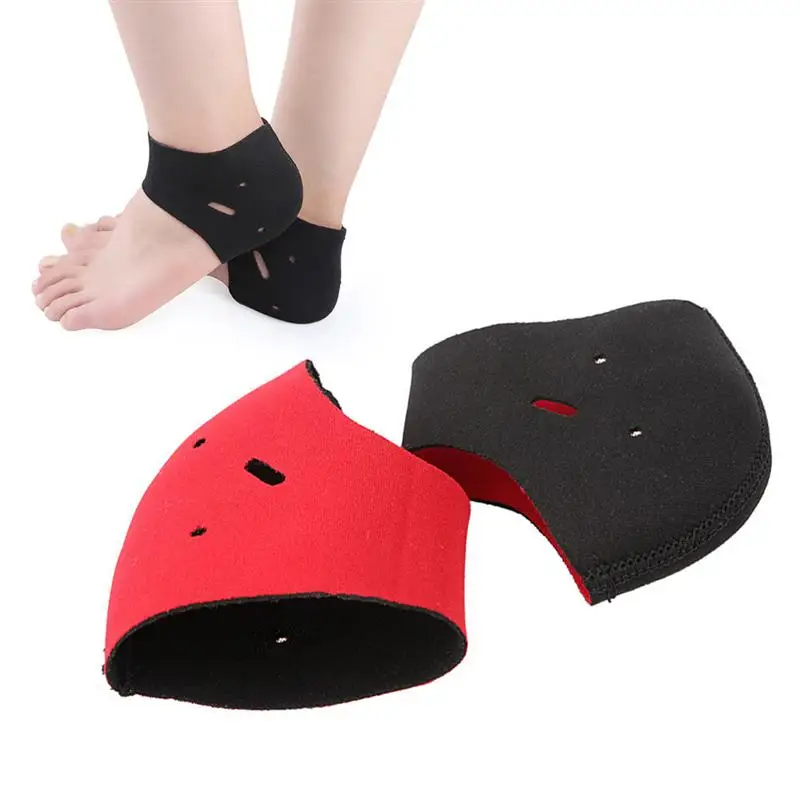 

2Pcs Plantar Fasciitis Therapy Wrap Heel Foot Pain Arch Support Ankle Brace Heel Warm Protector Insole Orthotic