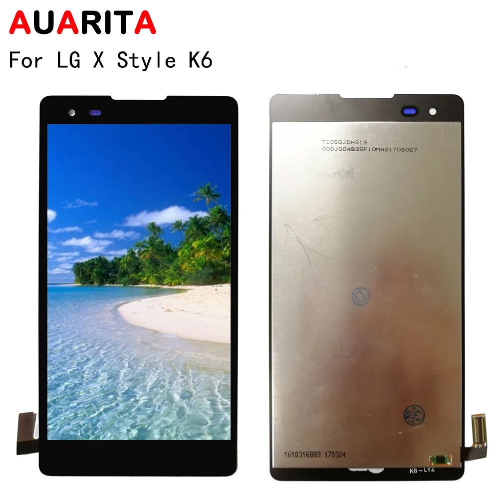 1pcs LCD For LG X Style K6 LGK6 LCD Display Touch panel Screen front