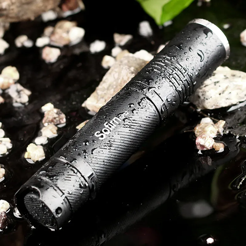 Sofirn SF32 портативная светодиодная вспышка 18650 EDC карсветильник Cree XML2 тактическая