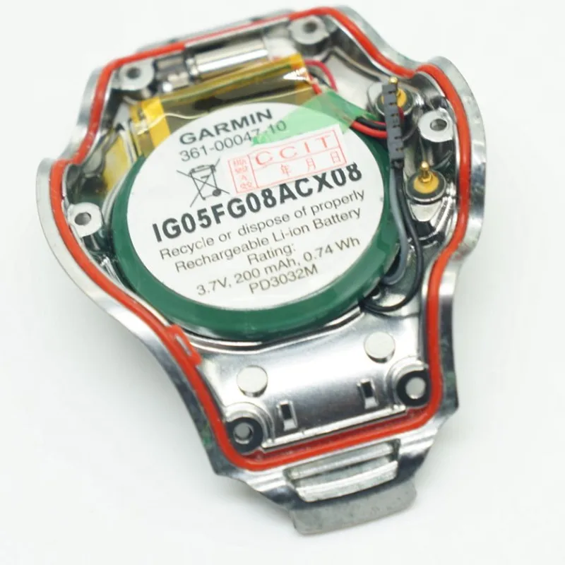 Оригинальный литий ионный аккумулятор для Garmin Forerunner 610 GPS Watch с нижней