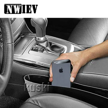 

NWIEV 2pcs Car Styling Seat Gap Pocket Box Seat Covers For Lada Granta Vesta Volvo XC60 S60 XC90 V70 Peugeot 307 206 207 407 508
