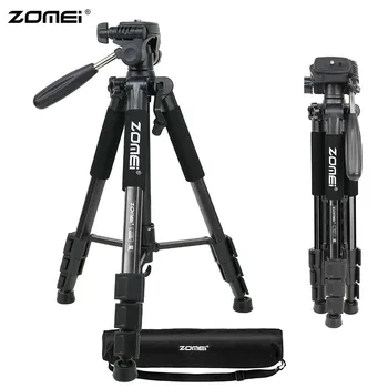 

Original ZOMEI Q111 Portable Tripod Professional Aluminum Camera Tripod for DSLR Camera Gopro Flexible Video Tripod Stand