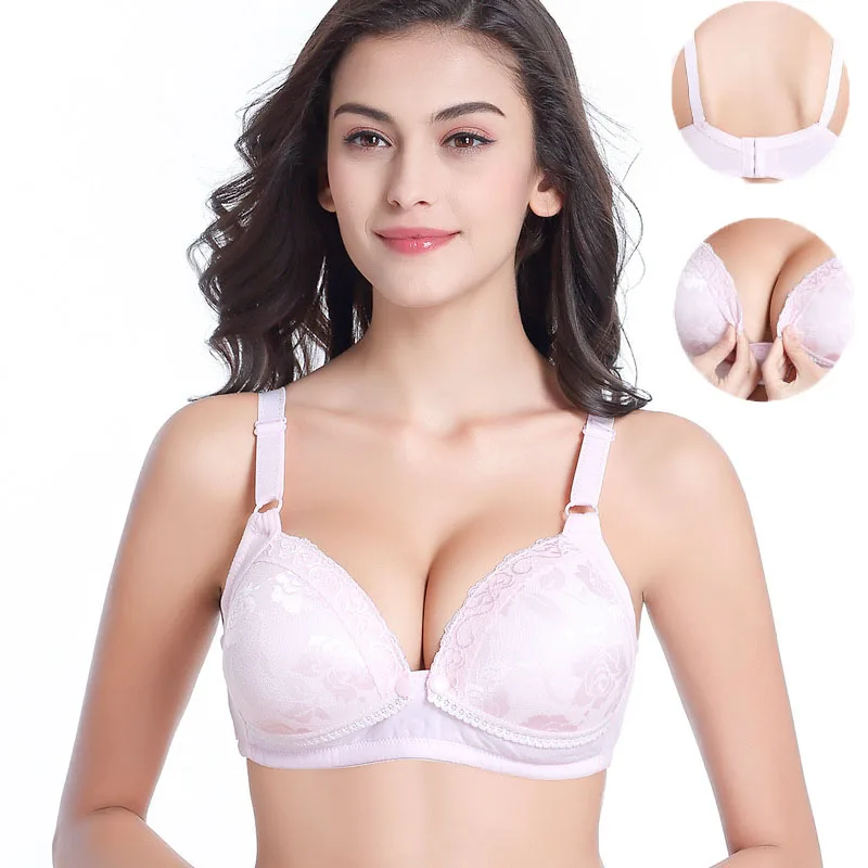 

Maternity Bra Nursing Feeding Bra For Pregnant Women Flower Lace Underwear Wire Free Anti Sagging Pregnant Bra Pregnancy Clothes