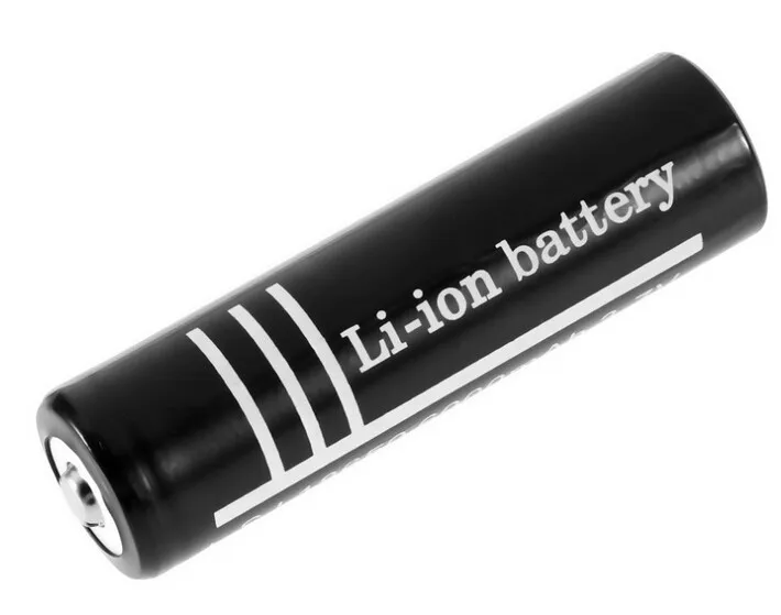 

2X Pcs 18650 battery 3.7V F60 black Li-ion Rechargeable Battery for Flashlight Hot New 18650 3.7v-Free Shipping