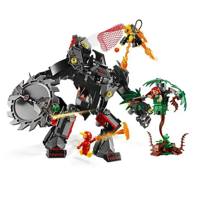 

Batman Mech vs. Poison Ivy Mech DC Super Hero Building Block Bricks Toys Compatible With Legoings Movie 76117