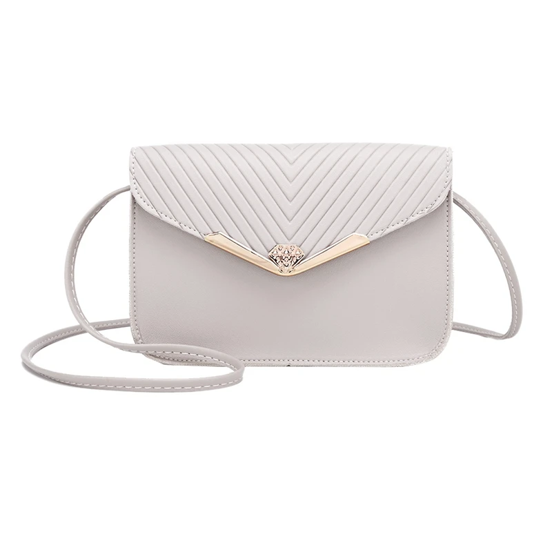 بسيط حك الإناث جديد Crossbody حقيبة أزياء المرأة عارضة بنات ساحة السيدات سلسلة حقيبة كتف حقائب مريحة 2019 جديد