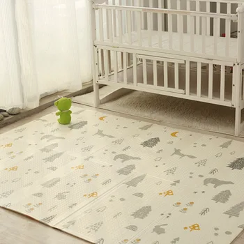 

Folding Waterproof Puzzle Game Mat Baby Portable Play Mat Folding XPE Crawling Pad Home Outdoor 200CM*180CM*1CM