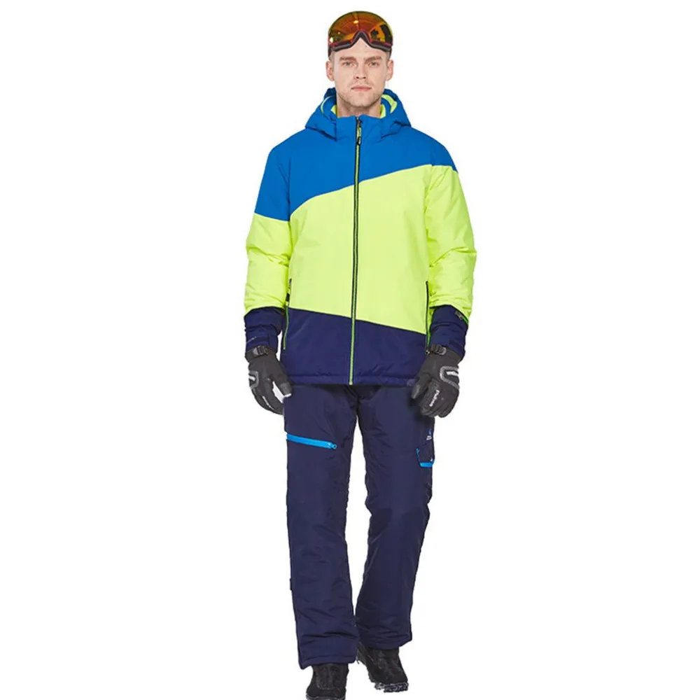 

Ski suit men's winter warm and windproof waterproof outdoor sports snow sports hot brand ski equipment ski jackets and pants