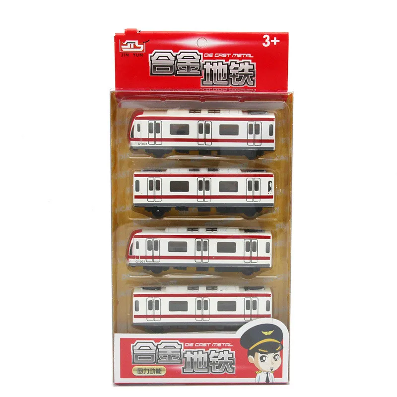 

Children's Alloy Toy Highways the Harmony Power Train Model Diecast Speedway Metro Magnetic Connection Pull Back Motor Model Set