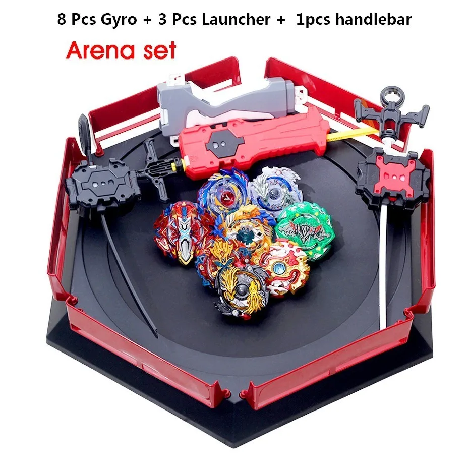 Топовые пусковые установки Beyblade Burst B-144 набор игрушек со стартером и арена Bayblade металлические волчок Bey Blade Blades Toys