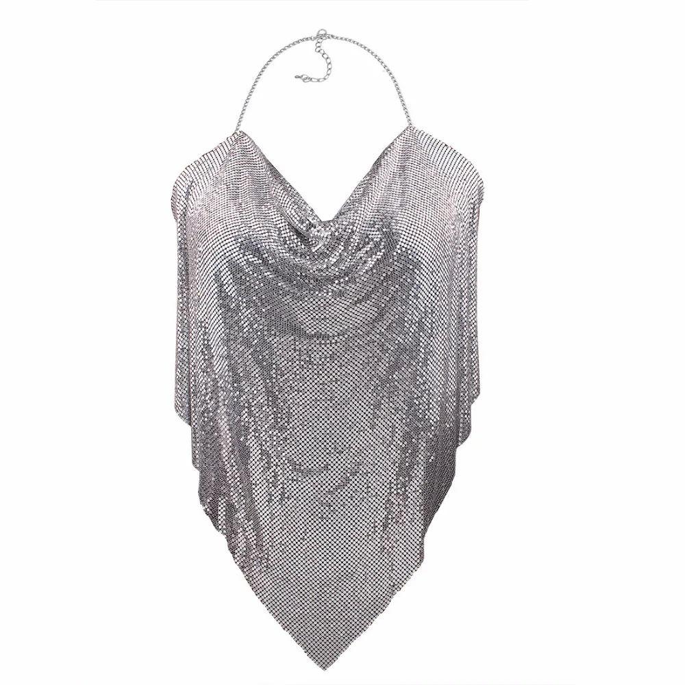 Sexy Sequins Body Chain Party Jewelry Rave Nightclub Wear Body Accessories for Women and Girls