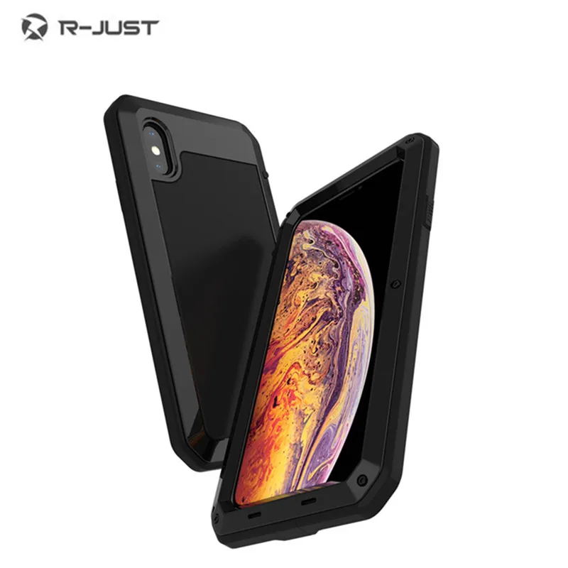 

Metal Shockproof Waterproof Anti-Dusty Aluminum Phone Case for iPhone XS Max 8 7 6S 6 Plus X 4s 5S XR Shockproof Dustproof Cover