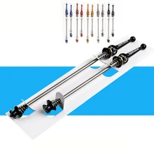 Bicycle MTB Road bike hub Quick Release Cycling Wheel Hub Titanium Lightest CNC alloy Skewers Set quick-release lever Bike parts Bicycle MTB Road bike hub Quick Release Cycling Wheel Hub Titanium Lightest CNC alloy Skewers Set quick-release lever Bike parts