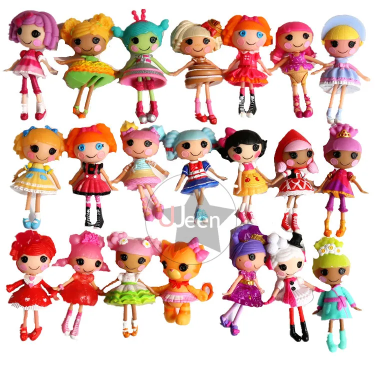 

New 8PCS 7cm #101 Mini Dolls PlayHouse Mermaid All Different Doll Christmas birthday girl gift toys Collections