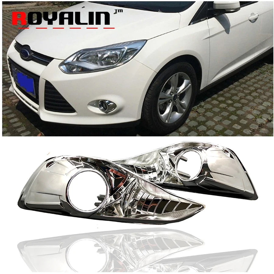 

ROYALIN Car Styling Head Light Retrofit For Ford Focus ST Front Lamps Install HID Projector Lens For Koito Q5 Hella HL G3/G5