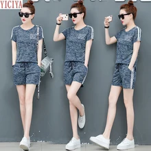 Shorts Two Piece Set for Women Outfit Tracksuit Sportswear Co-ord Set 2020 Summer Plus Size Big Pants Suits and Top Clothes Shorts Two Piece Set for Women Outfit Tracksuit Sportswear Co-ord Set 2020 Summer Plus Size Big Pants Suits and Top Clothes