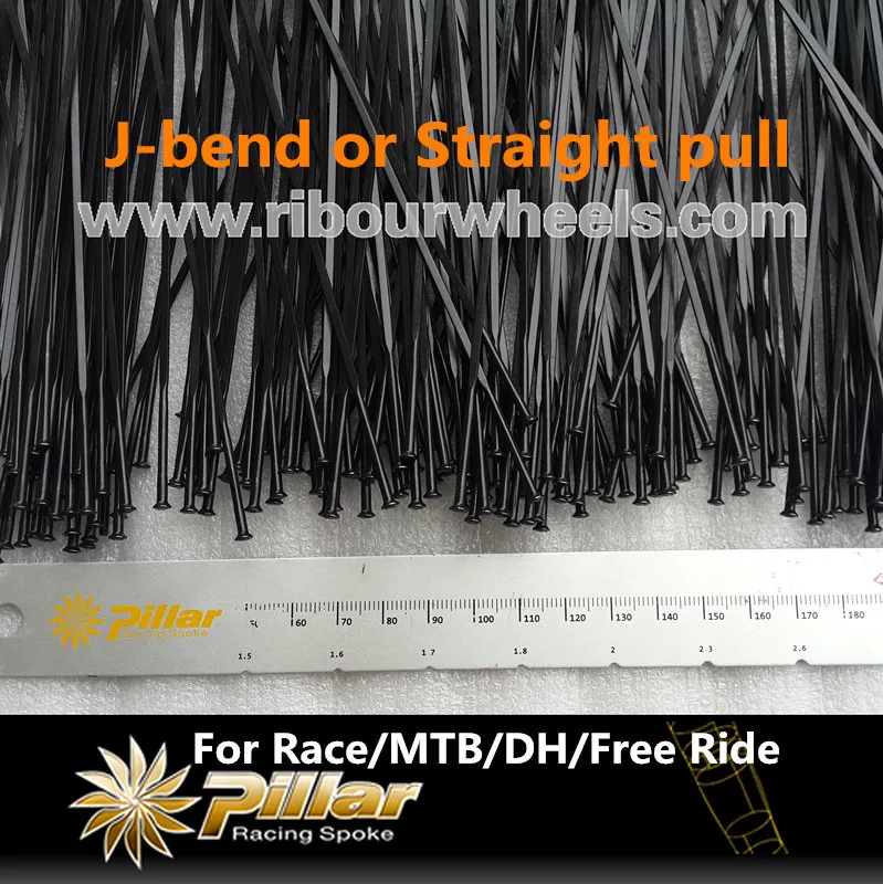 Aero Spoke Pillar 1420 Sandvik T302 Spokes J bend and straight pull for