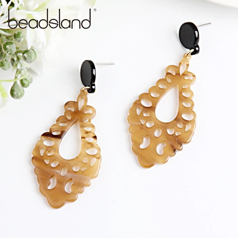 

Beadsland Acetic Acrylic Drop Earrings Hollow Design Fashion Trendy Woman Girl Party Festival Hot Sell Gift 40336