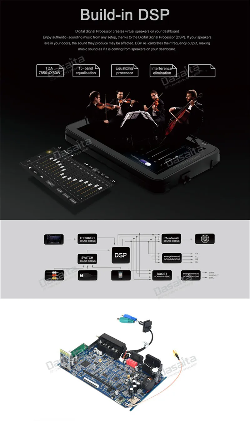 Sale 9 inch Car CD DVD player Android7.1 Quad core Car GPS navigation for Honda Fit RHD 2014-2017 radio mirror link mp3 video player 0