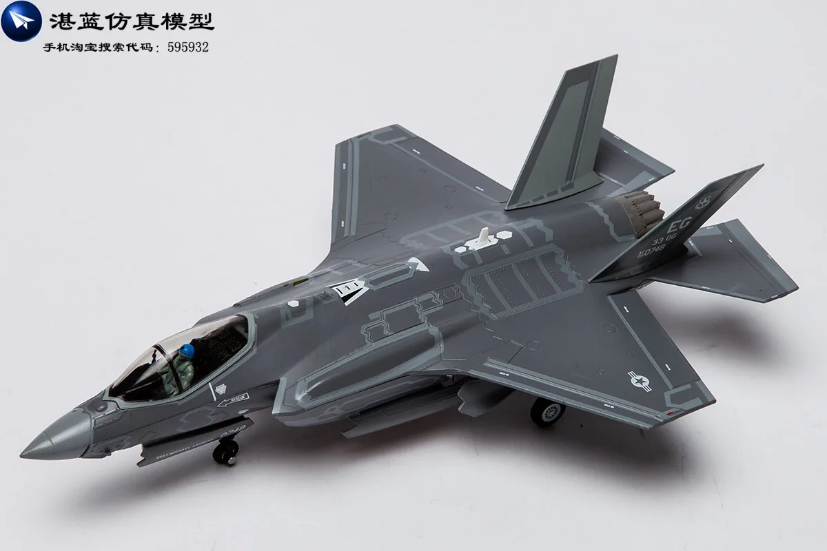 

Brand New 1/72 Scale Airplane Model Toys USAF F-35A F35 Lightning II Joint Strike Fighter Diecast Metal Plane Model Toy For Gift