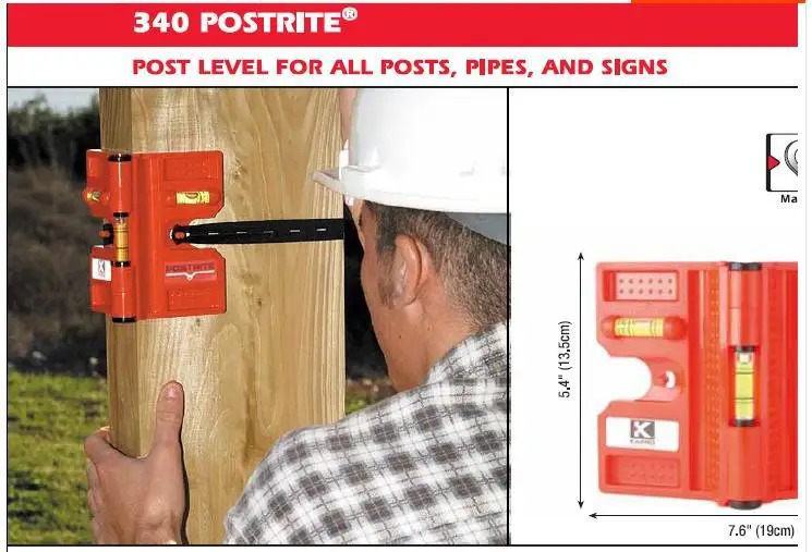 kapro складной контракторский почтовый уровень с магнитным для строителей