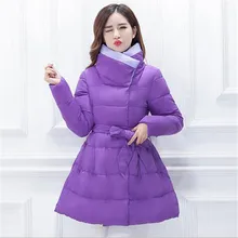 Down Jacket Female Middle-long 2016 New Winter Maternity Coat Large size Women Cotton Down Jacket Thicken Winter Coat A2033