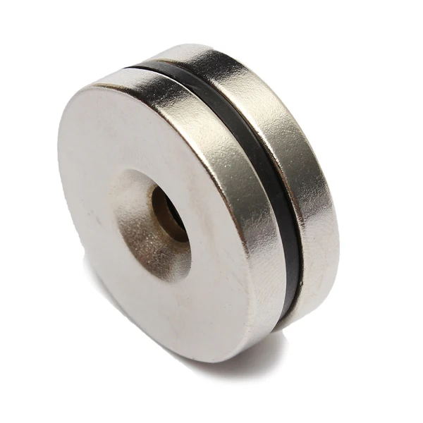 

Neodymium Magnets 2015 Promotion New Aimant Imanes Strong Countersunk Magnets Hole 5mm Disc Rare Earth Neodymium