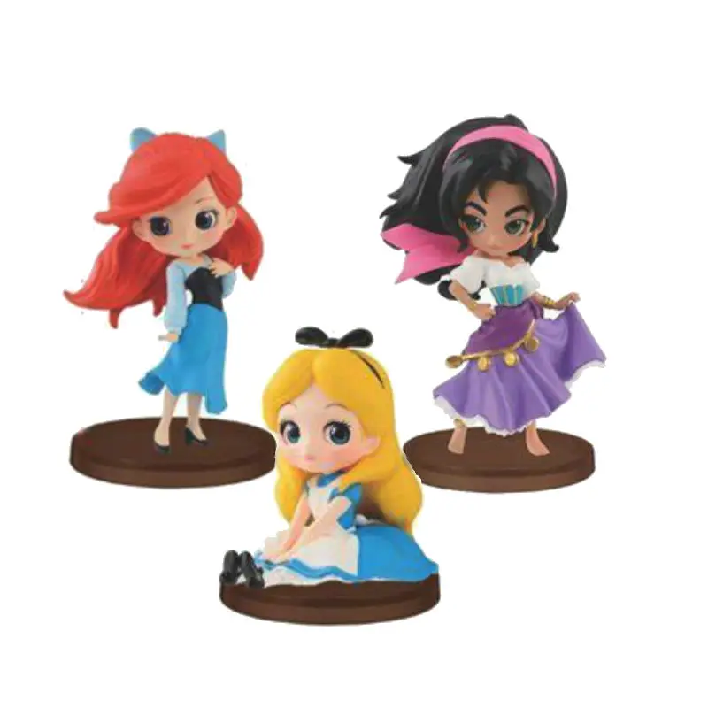 Disney Characters Q Posket Petit Alice Ariel Esmeralda Set Animation Characters Newsbreathe Disney