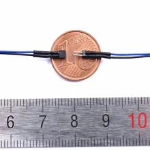 2-контактный разъем Micro со штифтовым соединением, с Шаг 1,0 мм микро с быстродействующей заглушкой проводной разъем для декодер подключение/LaisDcc бренд