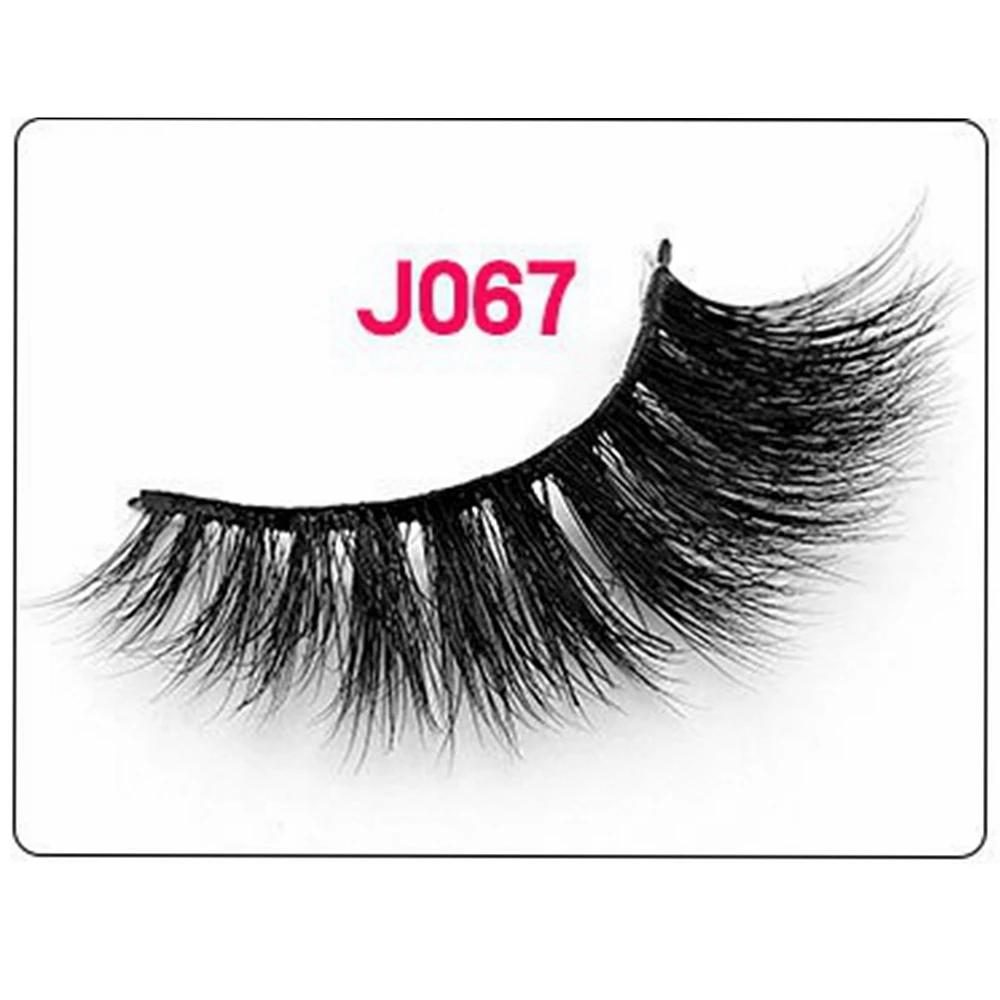 Норковые ресницы 3D норки HairLashes объем натуральный длинный толстый тонкими пышная