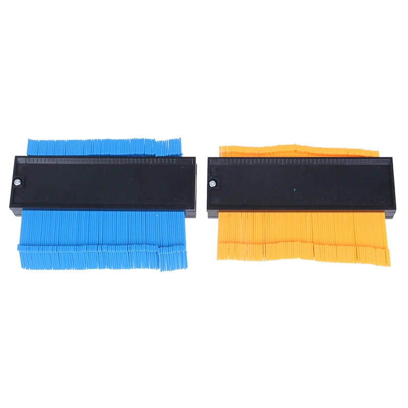 

Edge Shaping Wood Measure Ruler Contour Profile Ruler Gauge Tiling Laminate Tiles Contour Gauge Duplicator 5inches