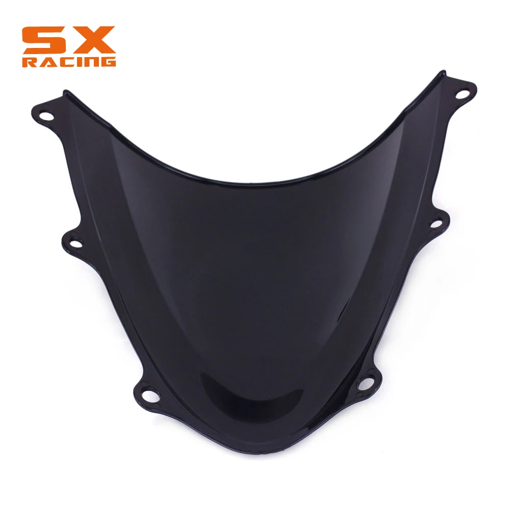 Мотоциклетные черные Пластик ветровое стекло для GSXR600 GSXR 600 GSXR750 GSXR 750 2011-, 11, 12, 13, 14, 15 лет