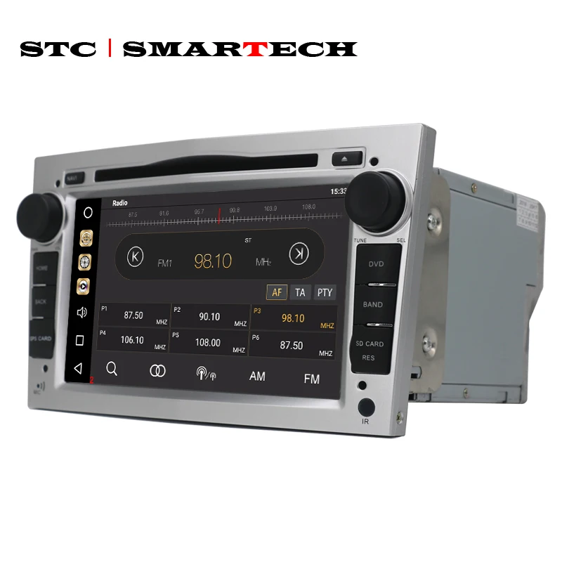 Sale SMARTECH 2 Din Android 8.0 Car Radio DVD GPS Navigation for Opel Insignia ZAFIRA Astra H G J Antara VECTRA Vauxhall With CAN-BUS 5