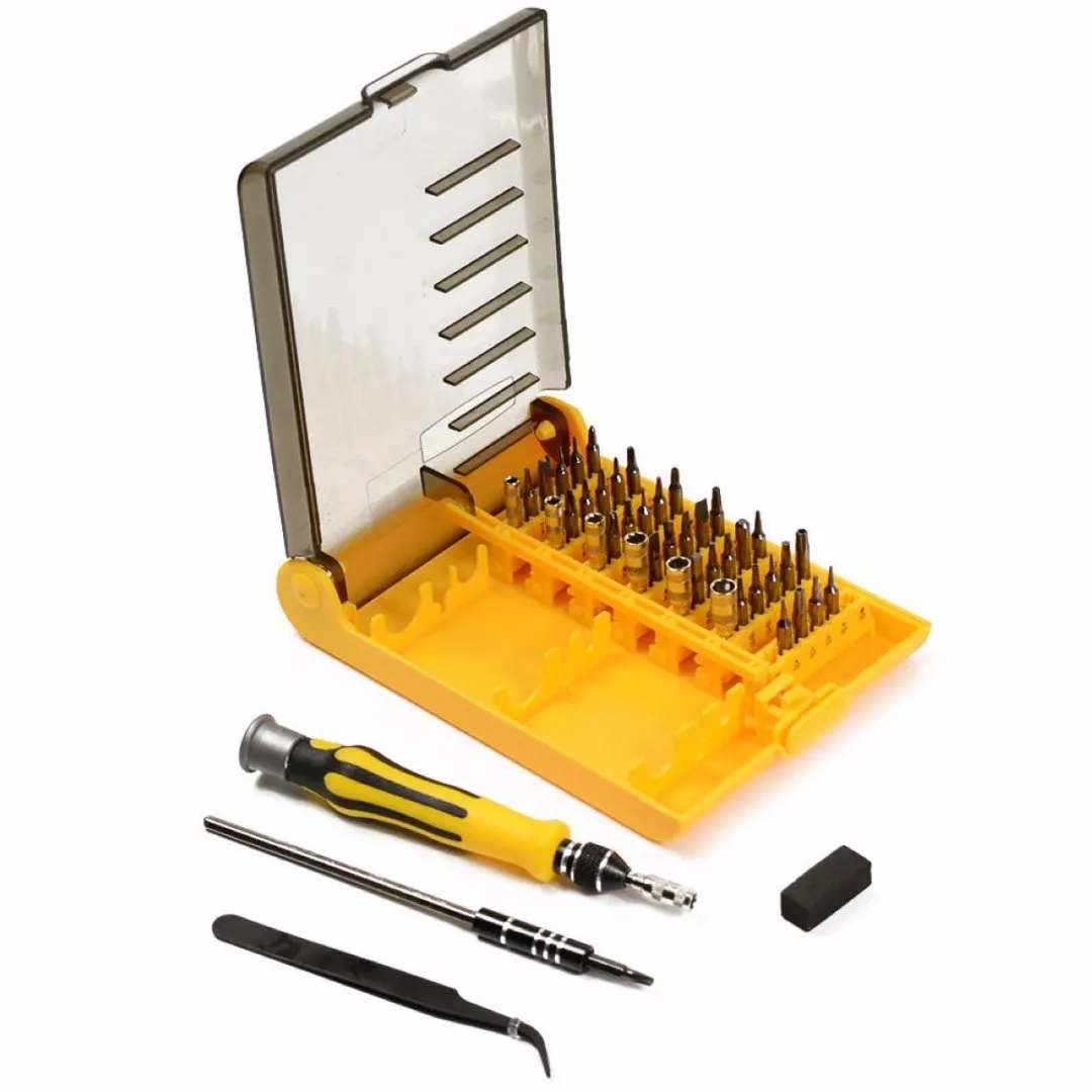 DWZ 45 in1 Precision Screwdriver Tweezers Mobile Kit Cell Phone Repair Hand Tool Set