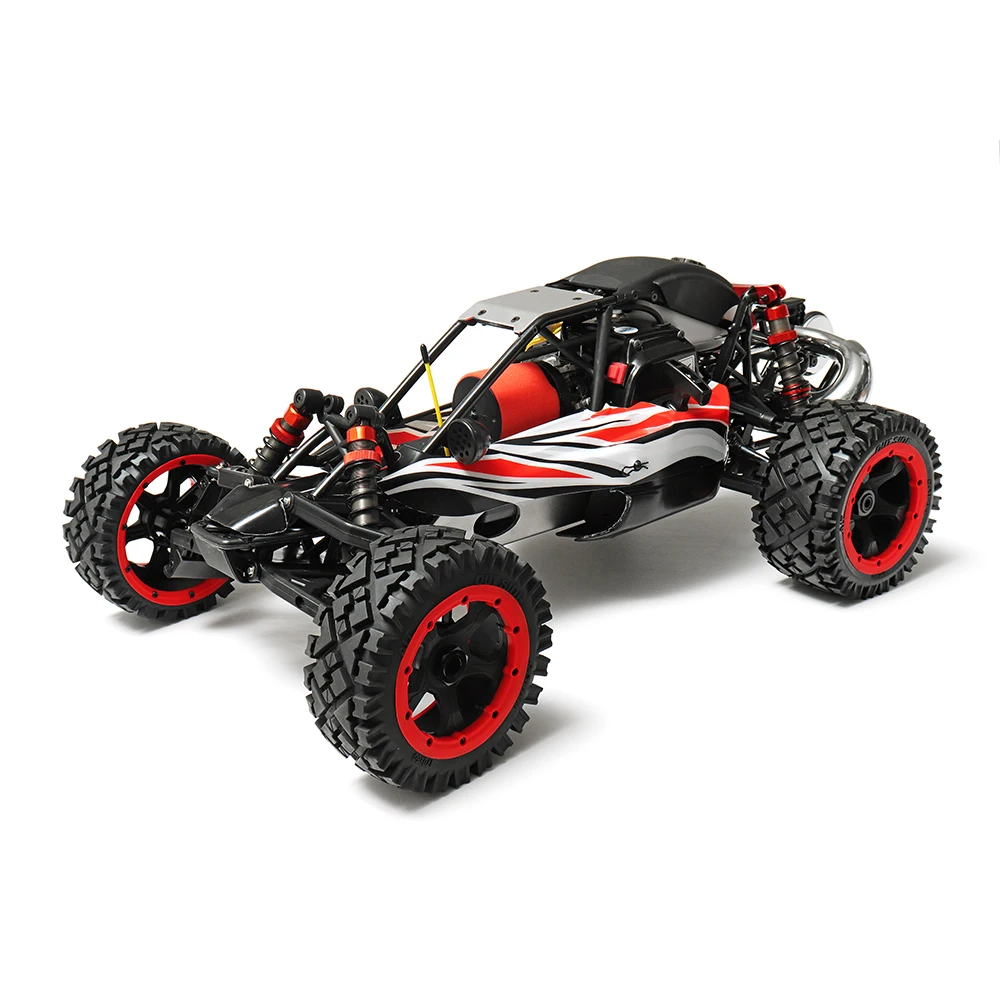 

Rovan Q-Baja RC Car 1/5 RWD 29CC Gas 2 Stroke Engine Buggy With Symmetrical Steering Toys