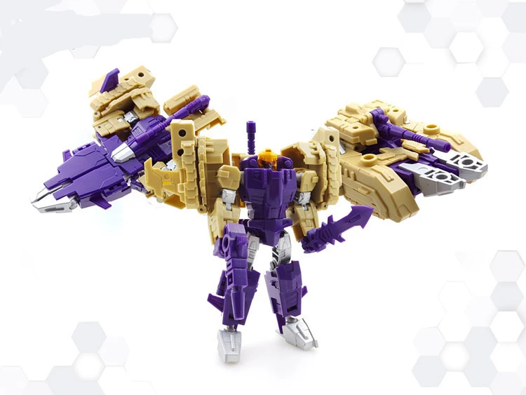 

Lensple Transformation Series Lron Factory IF-EX13 Three Change Warrior Lightning PVC Action Figure Model Robot Kid Toys