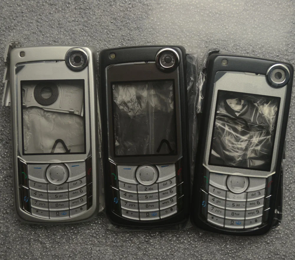 

New Full Complete Mobile Phone Housing Cover Case with English Keypad For Nokia 6680 6681 + Tool