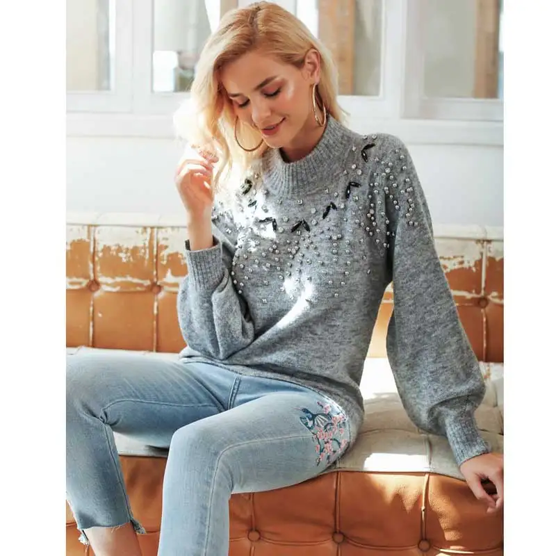 BOHO INSPIRED warm Turtleneck Sweater 