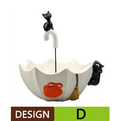 YeFine смоляные горшки для цветов декоративные Мультяшные животные зонтик кашпо для суккулентных растений цветочный горшок в саду горшки для бонсая для домашнего сада - Цвет: Design D