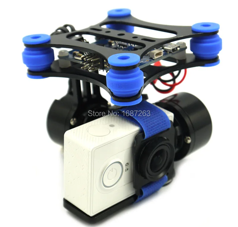 Metal Brushless Gimbal Camera Frame W/Motors And Controller For DJI Phantom Xiaomi Xiaoyi RTF
