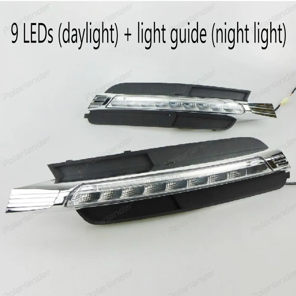 

LED Daytime light Car DRL for A/udi A6L 2013-2015 fog light Car styling