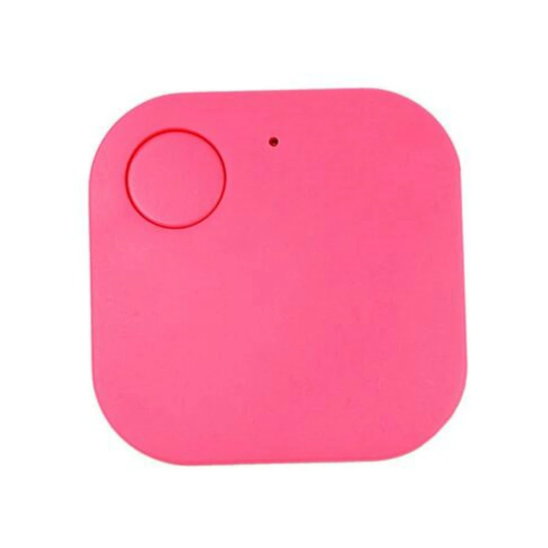 Мини умный трекер Интеллектуальный беспроводной Bluetooth Анти-потери отслеживание тегов датчик сигнализации Детский кошелек брелок для поиска ключей телефон - Цвет: Pink