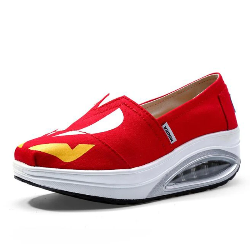 

Women flats 2017 summer casual shallow shoes round toe women summer high quality canvas slip-on breathable women leisure shoes