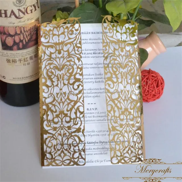 gatefold wedding invitations