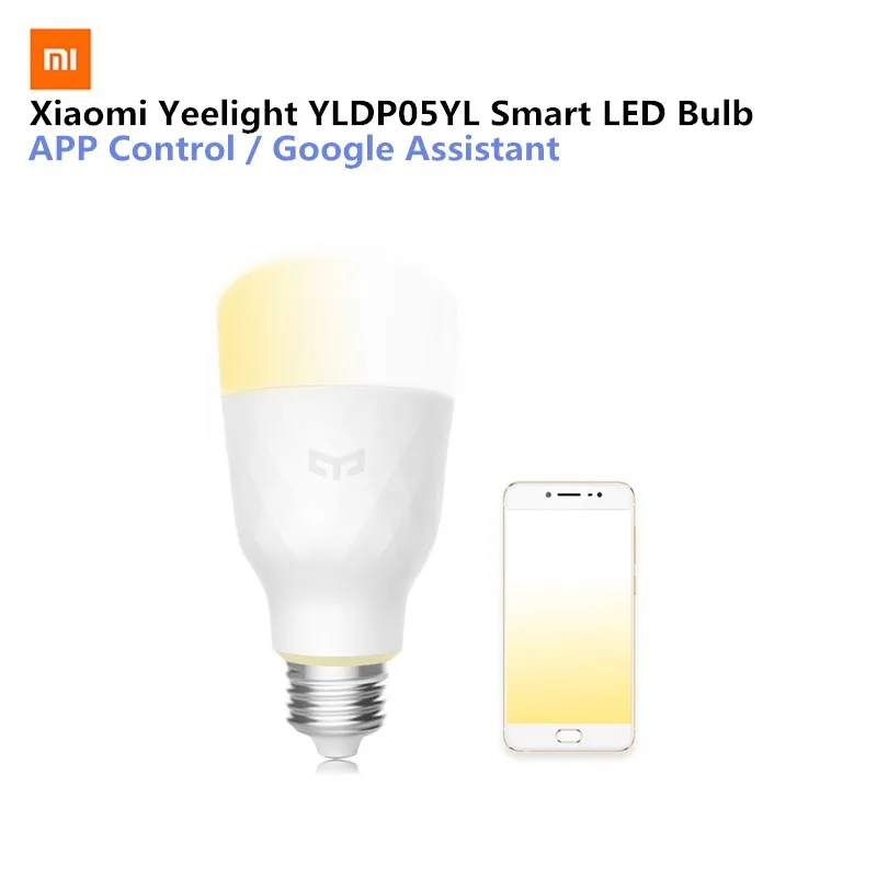 

Original Xiaomi Yeelight Smart LED Bulb 10W E26 E27 800 Lumens Colorful Adjustable Color Temperature WiFi Remoter Control