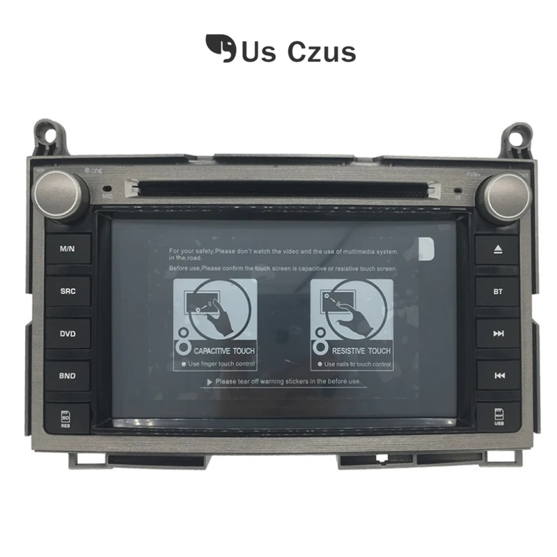 

2 DIN car monitor automagnitol VENZA car DVD car audio GPS navigation for toyota venza