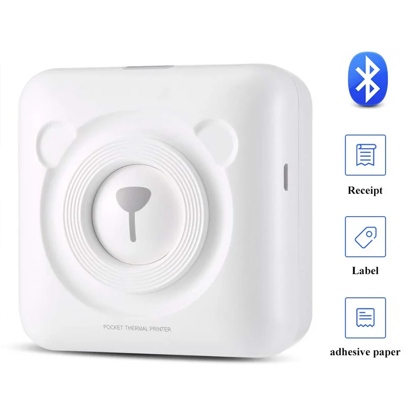 

2019 hot sale PeriPage Mini Portable Bluetooth Photo Printer Pocket Thermal Picture Printer For Mobile Phone Android iOS Windows